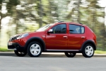Dacia Sandero Stepway 1.6 90 CV Stepway Turismo Rojo Fuego Exterior Lateral 5 puertas