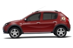 Dacia Sandero Stepway 1.6 90 CV Stepway Turismo Rojo Fuego Exterior Lateral 5 puertas