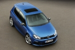 Volkswagen Golf R R Turismo Azul Intenso Metalizado Exterior Cenital-Lateral 3 puertas