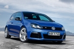 Volkswagen Golf R R Turismo Azul Intenso Metalizado Exterior Frontal-Lateral 3 puertas