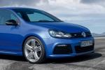 Volkswagen Golf R R Turismo Azul Intenso Metalizado Exterior Frontal-Lateral 3 puertas