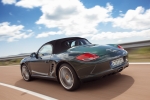 Porsche Boxster Gama Boxster Gama Boxster Descapotable Verde Mineral Metalizado Exterior Lateral-Posterior 2 puertas