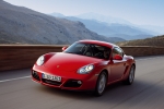 Porsche Cayman 2.9 265 CV Gama Cayman Coup&eacute; Rojo Guardia Exterior Frontal-Lateral 3 puertas