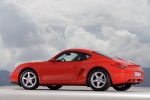 Porsche Cayman 2.9 265 CV Gama Cayman Coup&eacute; Rojo Guardia Exterior Lateral 3 puertas