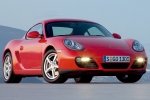 Porsche Cayman 2.9 265 CV Gama Cayman Coup&eacute; Rojo Guardia Exterior Lateral-Frontal 3 puertas