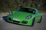 Porsche Cayman S 320 CV S Coup&eacute; Verde Porsche Racing Metalizado Exterior Frontal-Lateral 3 puertas