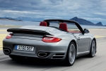Porsche 911 Turbo Cabriolet Turbo Descapotable Plata GT Metalizado Exterior Posterior-Lateral 2 puertas