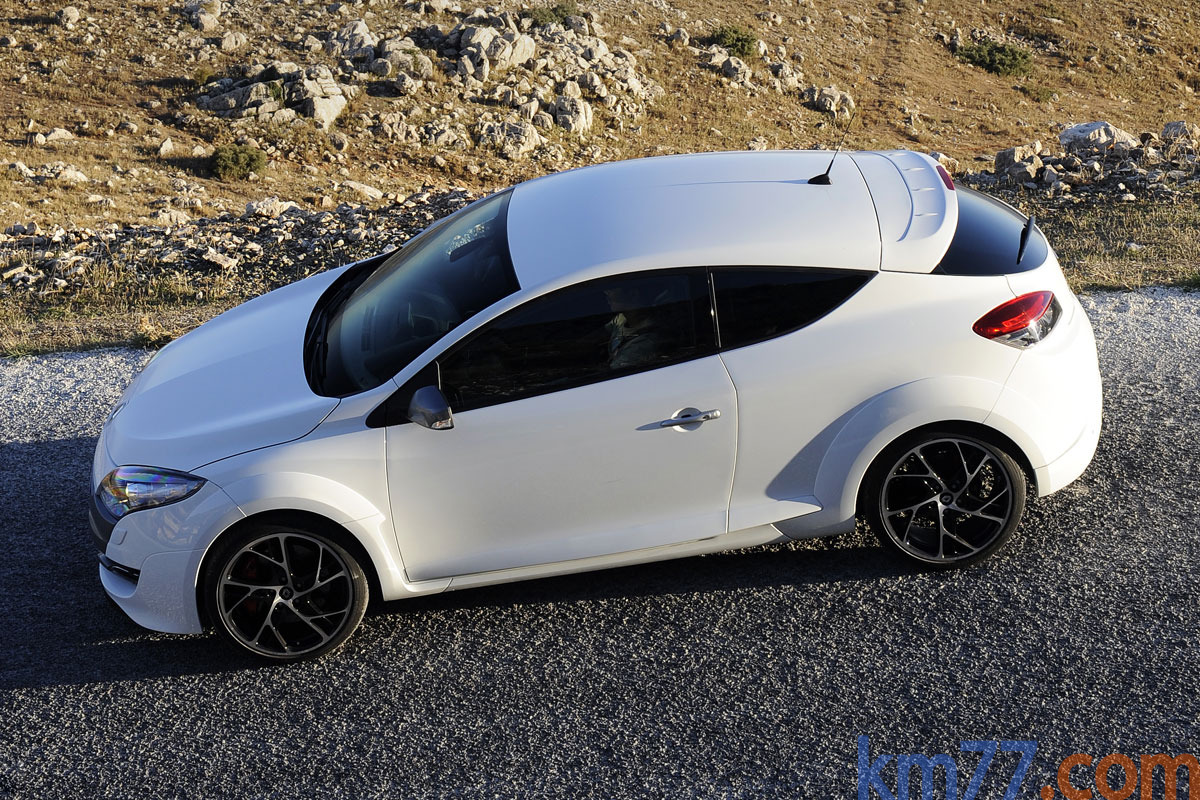 Renault M&eacute;gane Renault Sport Cup Renault Sport Turismo Blanco Glaciar Exterior Lateral-Cenital 3 puertas