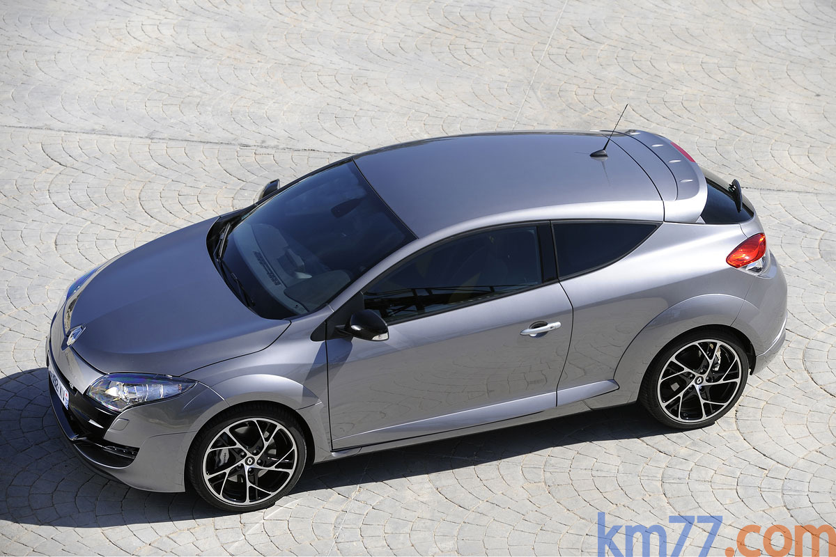 Renault M&eacute;gane Renault Sport Cup Renault Sport Turismo Gris Casiopea Exterior Cenital-Frontal-Lateral 3 puertas