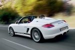 Porsche Boxster Spyder Gama Boxster Spyder Descapotable Blanco Carrara Exterior Lateral-Posterior 2 puertas