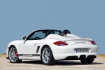 Porsche Boxster Spyder Gama Boxster Spyder Descapotable Blanco Carrara Exterior Lateral-Posterior 2 puertas