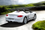 Porsche Boxster Spyder Gama Boxster Spyder Descapotable Blanco Carrara Exterior Posterior-Lateral 2 puertas