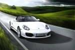 Porsche Boxster Spyder Gama Boxster Spyder Descapotable Blanco Carrara Exterior Lateral-Frontal 2 puertas