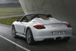 Porsche Boxster Spyder Gama Boxster Spyder Descapotable Blanco Carrara Exterior Lateral-Posterior 2 puertas