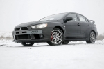 Mitsubishi Lancer Evolution 295 CV Evolution Turismo Phantom Black Exterior Frontal-Lateral 4 puertas