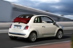 Fiat 500 Gama 500C Gama 500C Descapotable Blanco Bossa Nova Exterior Posterior-Lateral 2 puertas