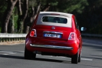 Fiat 500 Gama 500C Gama 500C Descapotable Rojo Perlado Exterior Posterior 2 puertas