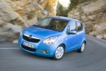 Opel Agila Enjoy 1.2 Gama Agila Monovolumen Azul Aire Exterior Frontal-Lateral 5 puertas