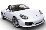 Porsche Boxster Spyder Gama Boxster Spyder Descapotable Blanco Carrara Exterior Frontal-Lateral 2 puertas