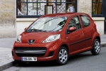 Peugeot 107 1.4 HDI Gama 107 Turismo Naranja Mandaline Exterior Frontal-Lateral 5 puertas