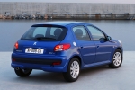 Peugeot 206+ Gama 206+ Gama 206+ Turismo Azul Ipanema Exterior Posterior-Lateral 5 puertas