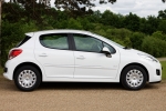 Peugeot 207 1.6 HDi 90 CV FAP &laquo;99 gramos&raquo; Gama 207 99g Turismo Blanco Banquise Exterior Lateral 5 puertas