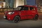KIA Soul Gama Soul Gama Soul Monovolumen Scarlet Red (s&oacute;lido) Exterior Frontal-Lateral 5 puertas