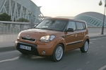 KIA Soul Gama Soul Gama Soul Monovolumen Cocktail Orange Exterior Frontal-Lateral 5 puertas