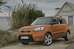 KIA Soul Gama Soul Gama Soul Monovolumen Cocktail Orange Exterior Frontal-Lateral 5 puertas
