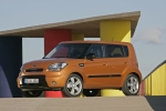 KIA Soul Gama Soul Gama Soul Monovolumen Cocktail Orange Exterior Frontal-Lateral 5 puertas