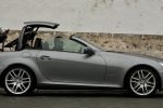 Mercedes-Benz Clase SLK 200 Kompresor Autom&aacute;tico Gama SLK Descapotable Gris Tenorita Metalizado Exterior Lateral 2 puertas