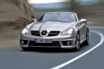 Mercedes-Benz Clase SLK 55 AMG AMG Descapotable Plata Iridio Exterior Frontal 2 puertas