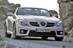 Mercedes-Benz Clase SLK 55 AMG AMG Descapotable Plata Iridio Exterior Frontal 2 puertas