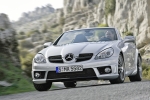 Mercedes-Benz Clase SLK 55 AMG AMG Descapotable Plata Iridio Exterior Frontal 2 puertas