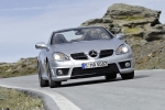 Mercedes-Benz Clase SLK 55 AMG AMG Descapotable Plata Iridio Exterior Frontal 2 puertas