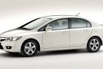 Honda Civic 1.3 i-VTEC IMA CVT Gama Hybrid Turismo Blanco Premium Perlado Exterior Lateral 4 puertas