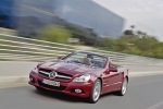 Mercedes-Benz Clase SL SL 500 Gama SL Descapotable Rojo Tulita Metalizado Exterior Frontal-Lateral 2 puertas