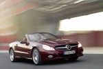 Mercedes-Benz Clase SL SL 500 Gama SL Descapotable Rojo Tulita Metalizado Exterior Lateral-Frontal 2 puertas