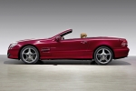 Mercedes-Benz Clase SL SL 500 Gama SL Descapotable Rojo Tulita Metalizado Exterior Lateral 2 puertas