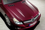 Mercedes-Benz Clase SL SL 500 Gama SL Descapotable Rojo Tulita Metalizado Exterior Frontal 2 puertas