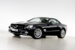 Mercedes-Benz Clase SL SL 600 Gama SL Descapotable Negro Obsidiana Metalizado Exterior Frontal-Lateral 2 puertas
