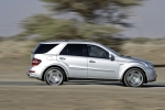 Mercedes-Benz Clase M ML 63 AMG (2008) AMG Todo terreno Plata Iridio Exterior Lateral 5 puertas