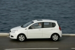 Chevrolet Aveo 5p 1.4 16V LT LT Turismo Olympic White Exterior Lateral 5 puertas