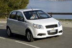 Chevrolet Aveo 5p 1.4 16V LT LT Turismo Olympic White Exterior Lateral-Frontal 5 puertas