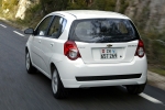 Chevrolet Aveo 5p 1.4 16V LT LT Turismo Olympic White Exterior Lateral-Posterior 5 puertas