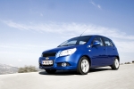 Chevrolet Aveo 5p 1.4 16V LT LT Turismo Sports Blue Exterior Frontal-Lateral 5 puertas