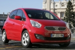 KIA Venga 1.4 CRDi WGT 90 CV Drive Monovolumen Shine Red Exterior Lateral-Frontal 5 puertas