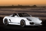 Porsche Boxster Spyder Gama Boxster Spyder Descapotable Blanco Carrara Exterior Frontal-Lateral 2 puertas
