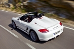 Porsche Boxster Spyder Gama Boxster Spyder Descapotable Blanco Carrara Exterior Cenital-Lateral 2 puertas