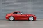 BMW Z4 sDrive35is Paquete Deportivo M Descapotable Karmesinrot Exterior Lateral 2 puertas
